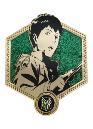 Attack on Titan Golden Bertholdt Hoover Pin