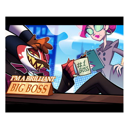 Brilliant Big Boss - Poster Print