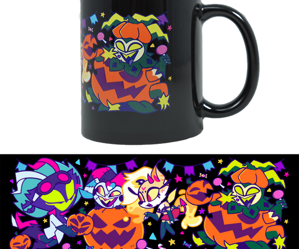 Sins Party Black Mug *FINAL SALE* – Shark Robot