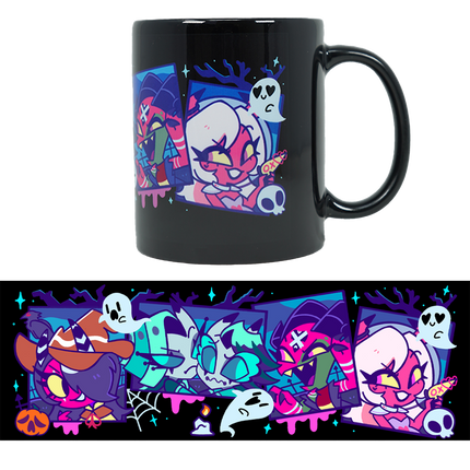 Haunted House Black Mug *SALE*