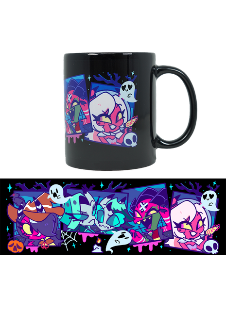 Haunted House Black Mug *SALE*