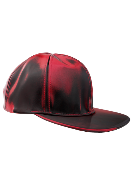 Lenticular Snapback - Red & Black