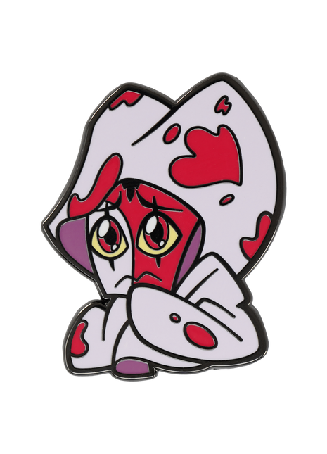 Sad Blitz in a Blanket - Enamel Pin *LIMITED STOCK*
