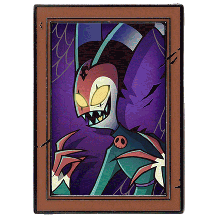 Blitz Ghost Fckrs Lenticular Pin