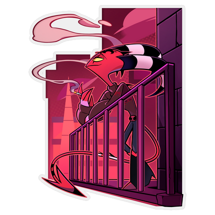 Blitz's Balcony Sticker *LIMITED STOCK*