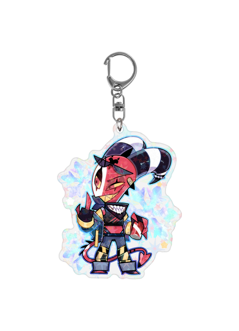 Blitz - Cozy Winter - Holographic Keychain *LIMITED STOCK*