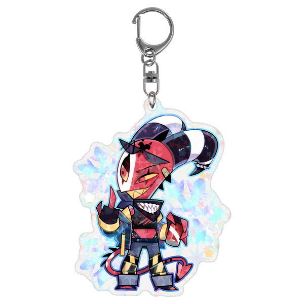 Blitz - Cozy Winter - Holographic Keychain *LIMITED STOCK* – Shark