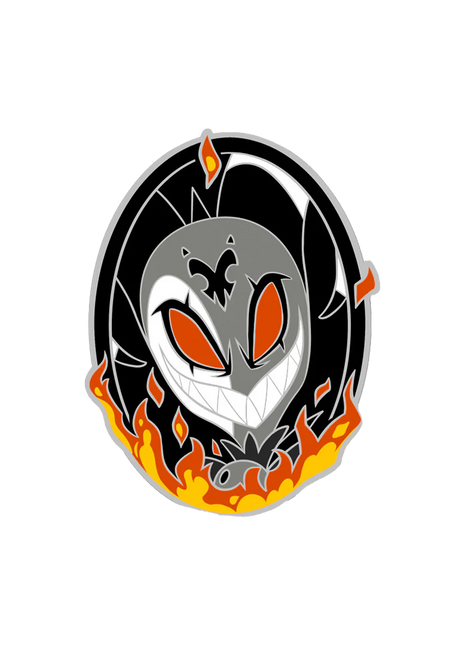 Blitz Fiery Portrait - Enamel Pin *LAST CHANCE*