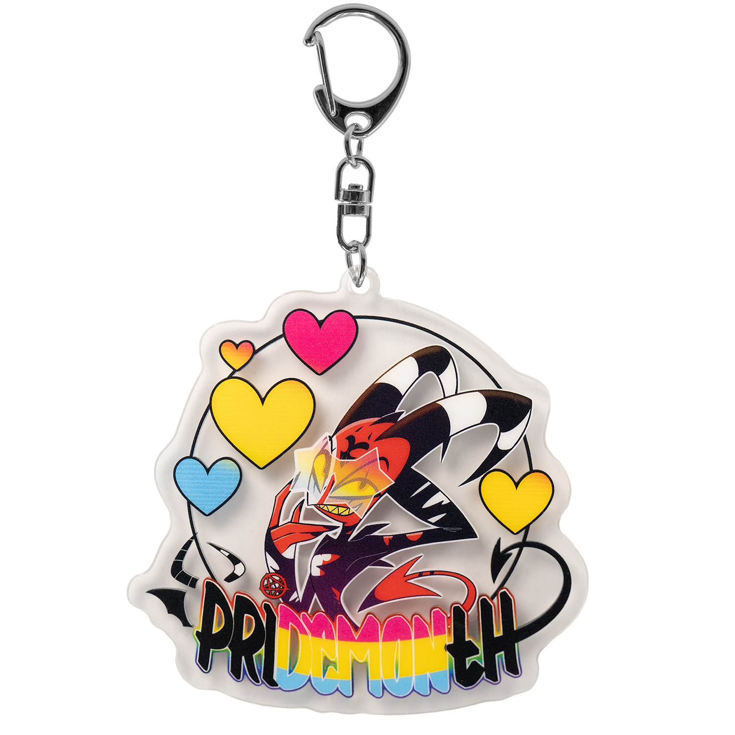 Blitz Pride 2025 Acrylic Keychain SALE Shark Robot blitz-pride-2025-acrylic-keychain-sale-shark-robot