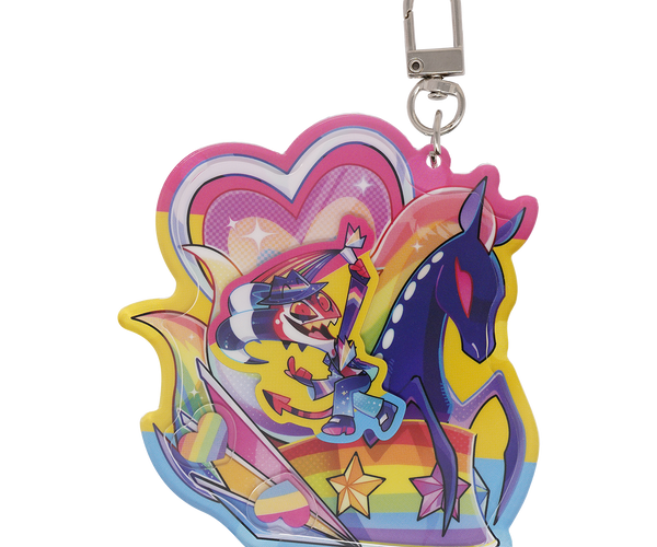 Blitz - Pride Parade - Shaker Keychain *LIMITED STOCK* – Shark Robot