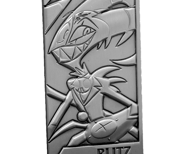 イベントカード Silver Blitz　01-048a Blitz Silver Plated Metal Collectible Card *FINAL SALE* – Shark Robot
