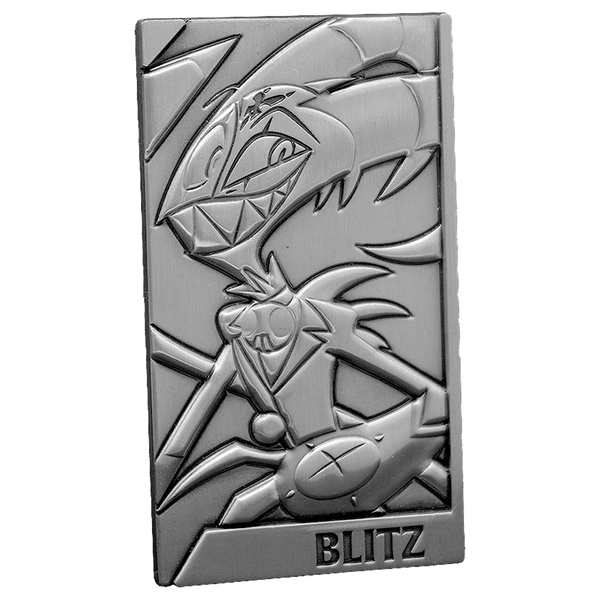 Blitz Silver Plated Metal Collectible Card *FINAL SALE* – Shark Robot