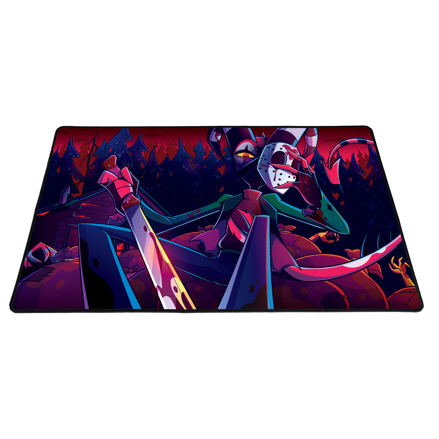 その他 Hazbinhotel Addict Playmat Amazon.co.jp: Hasbin Hotel HAZBINHOTEL addict Play Mat Desk