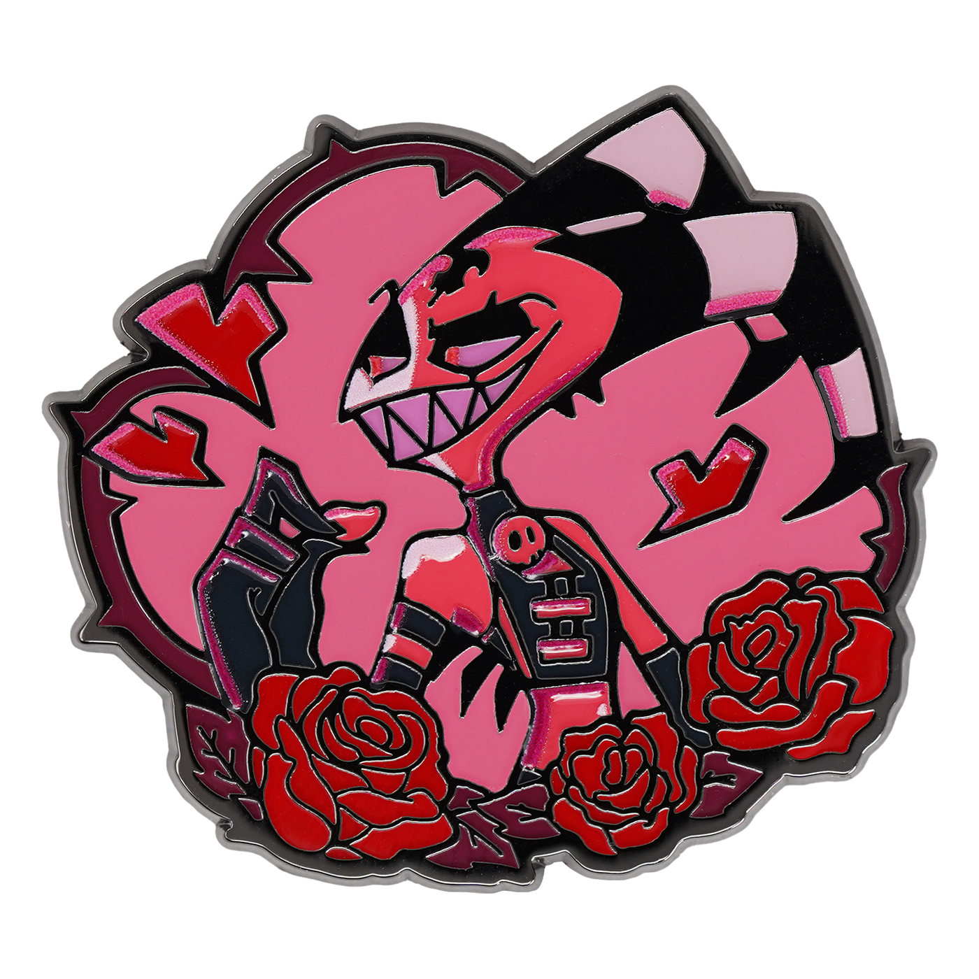 Blitz - Valentines 2025 Enamel Pin – Shark Robot