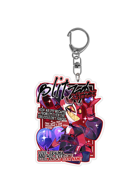 Blitz - Key To My Heart Keychain *PRE-ORDER*