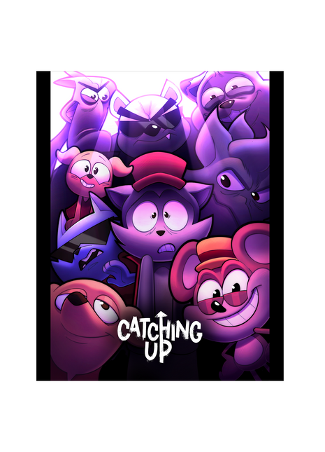 Catching Up Group Poster Print
