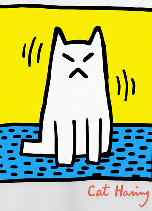 Cat Haring T-shirt *PRE-ORDER*