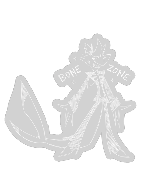 Sketchy Chaz Car Decal *LIMITED STOCK*