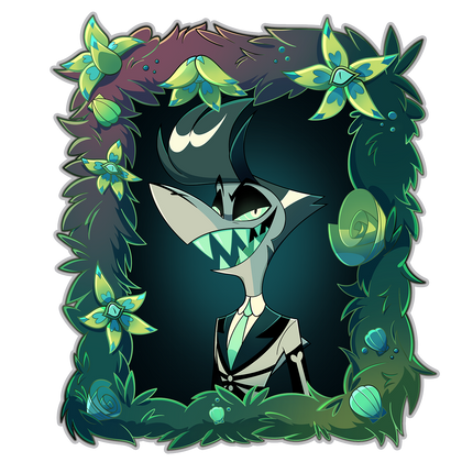 Chaz's Funeral Poster Lenticular Pin *PRE-ORDER*