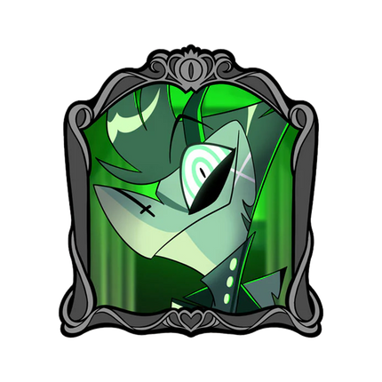 Chaz Changing Portrait - Lenticular Pin *FINAL SALE*