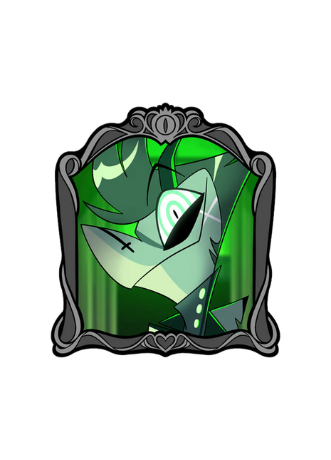 Chaz Changing Portrait - Lenticular Pin *SALE*