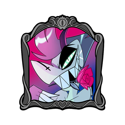 Chaz Changing Portrait - Lenticular Pin *FINAL SALE*