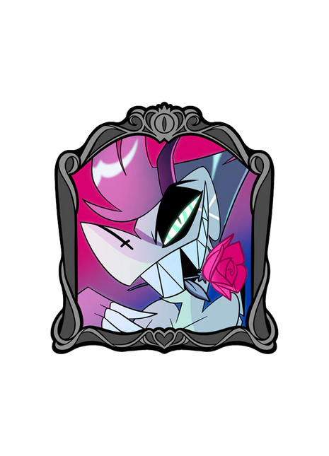 Chaz Changing Portrait - Lenticular Pin *SALE*