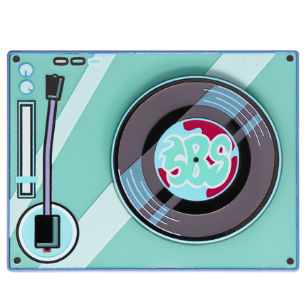 Shark Boy Summer Vinyl Record Pin *LIMITED STOCK*