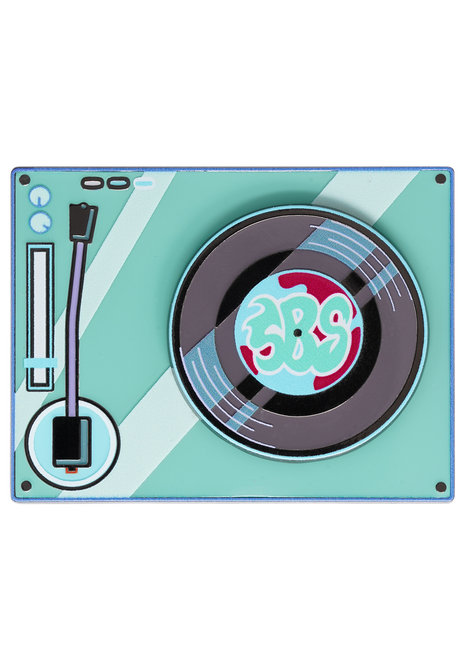 Shark Boy Summer Vinyl Record Pin *LIMITED STOCK*