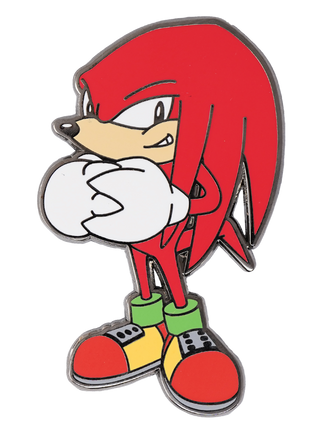 Knuckles: Classic Sonic The Hedgehog Collectible Pin