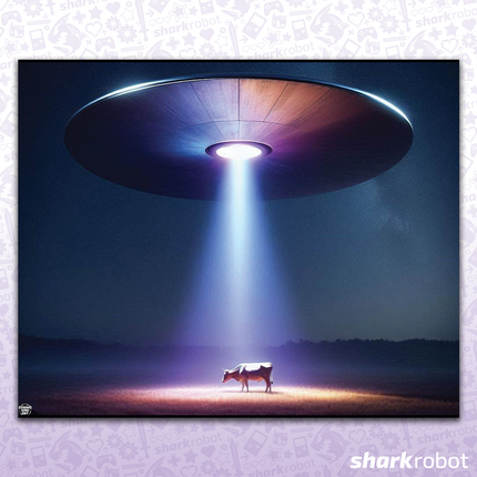 Anti Gravity UFO - Art Print