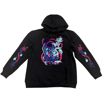 Pullover Hoodie - Crimson Cozy Winter w/Printed Sleeves *PRE-ORDER*