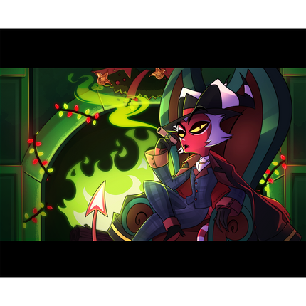 Crimson - Cozy Winter - Poster Print *PRE-ORDER*