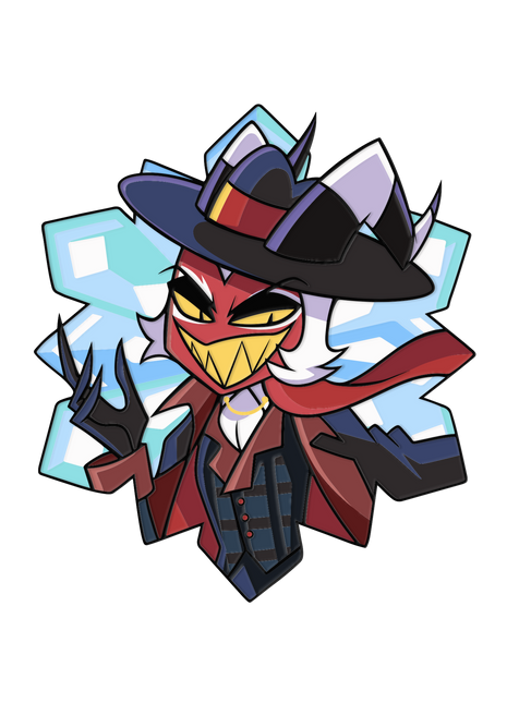 Crimson - Cozy Winter - Enamel Pin *PRE-ORDER*