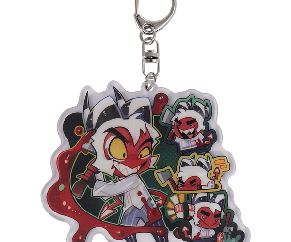 Crimson - Halloween Slasher Keychain *LIMITED STOCK* – Shark Robot