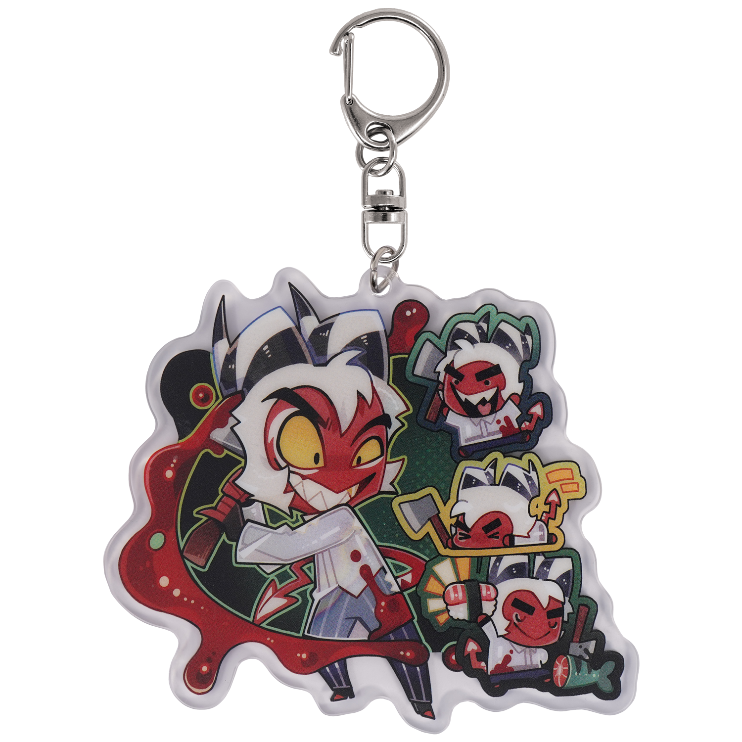 Crimson - Halloween Slasher Keychain *PRE-ORDER* – Shark Robot