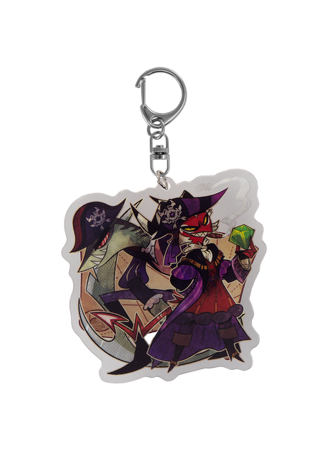 Crimson and Alessio - Pirates - Summer Keychain *LIMITED STOCK*