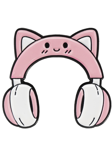 Pink Cat Ear Gamer - Pin *LAST CHANCE*