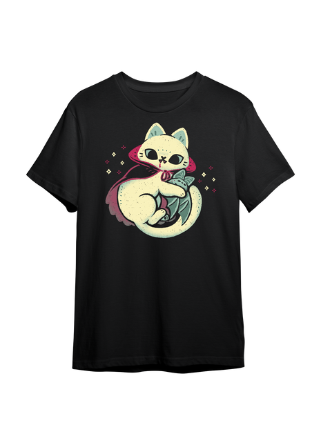 Cute Vampire Cat Bites Bat *PRE-ORDER*