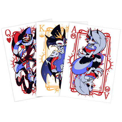 Helluva Boss Gold Foil Playing Cards *SALE*