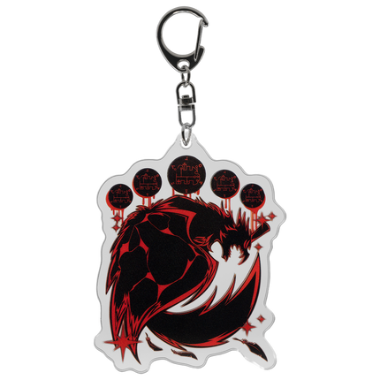 Truth Seekers - Demon Form Stolas - Acrylic Keychain *LIMITED STOCK*