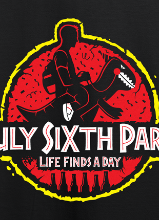 July Sixth Park Dino Ride T-Shirt *PRE-ORDER*