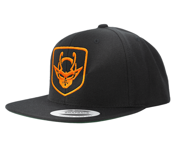 Dodge *ORANGE VARIANT* Snapback Hat – Shark Robot