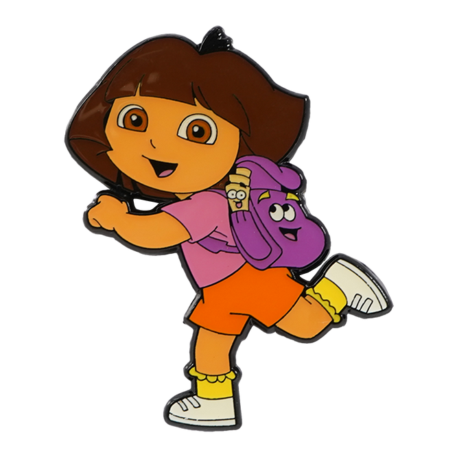 Dora, Backpack and Map Enamel Pin *LAST CHANCE* – Shark Robot