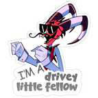 Drivey Little Fellow Sticker *LIMITED STOCK* – Shark Robot