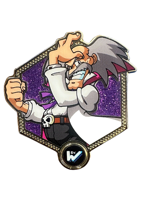 Golden Series 2: Dr. Wily - Mega Man Classic Pin