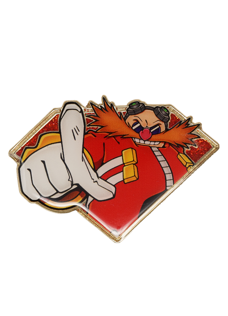 Golden Series 2: Emerald Eggman - Sonic The Hedgehog Pin