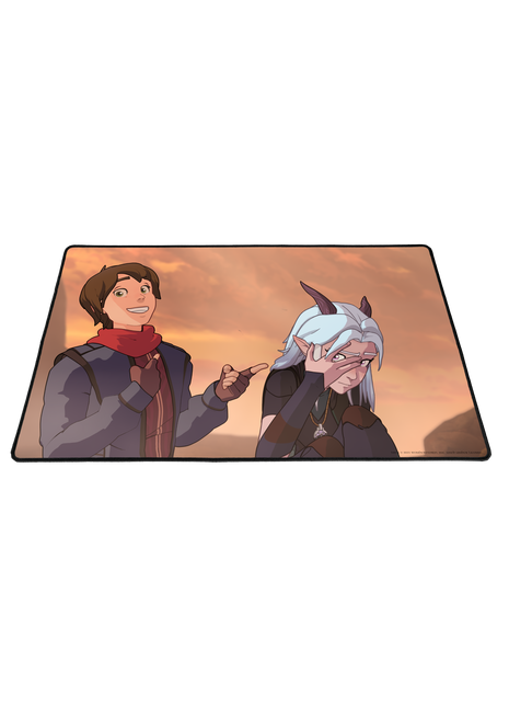 Embarrassed Rayla Playmat
