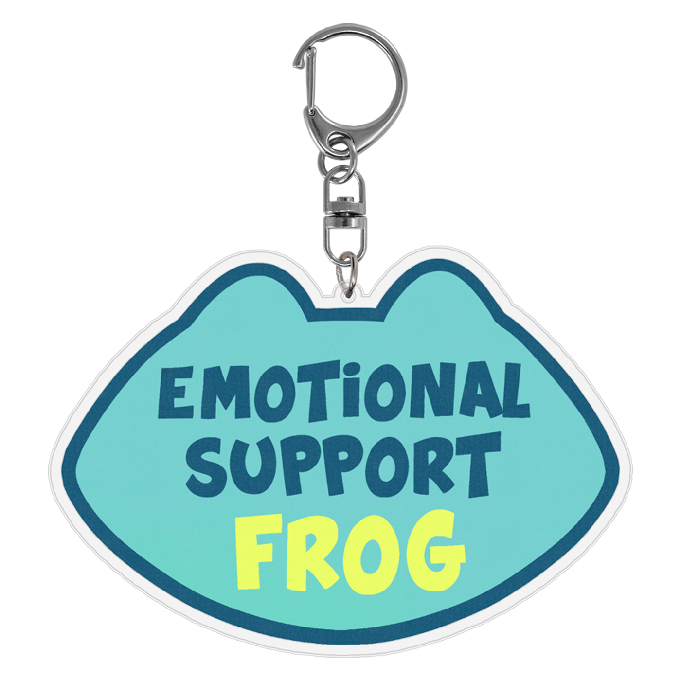 Emotional Support Frog Keychain *LIMITED STOCK* – Shark Robot
