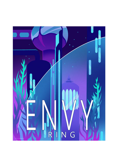 Envy Ring National Park Style Poster *LIMITED RUN*